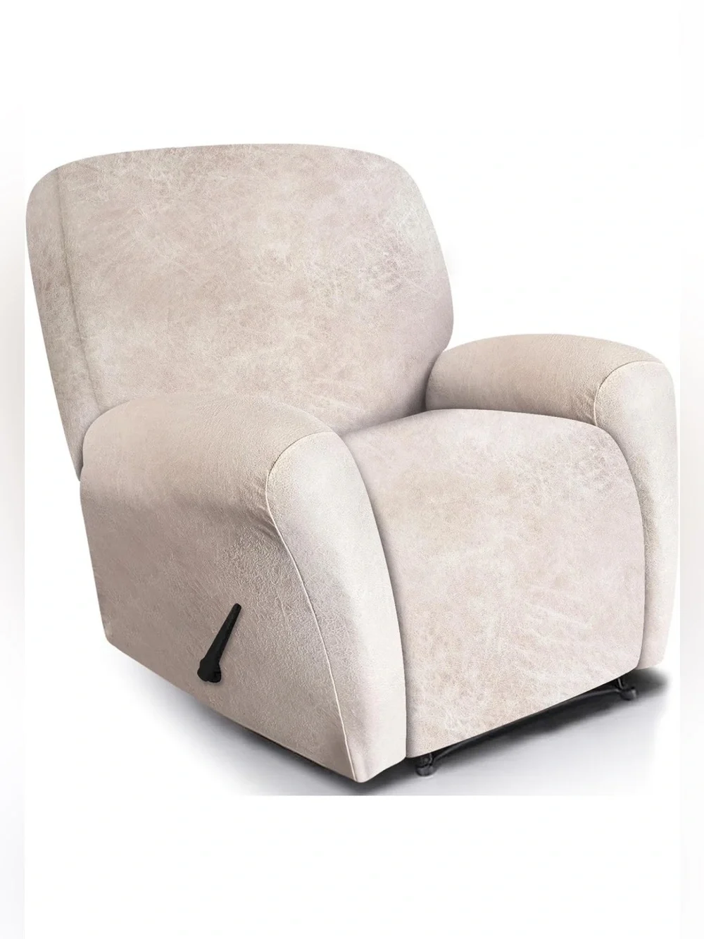 Leather look recliner cover
